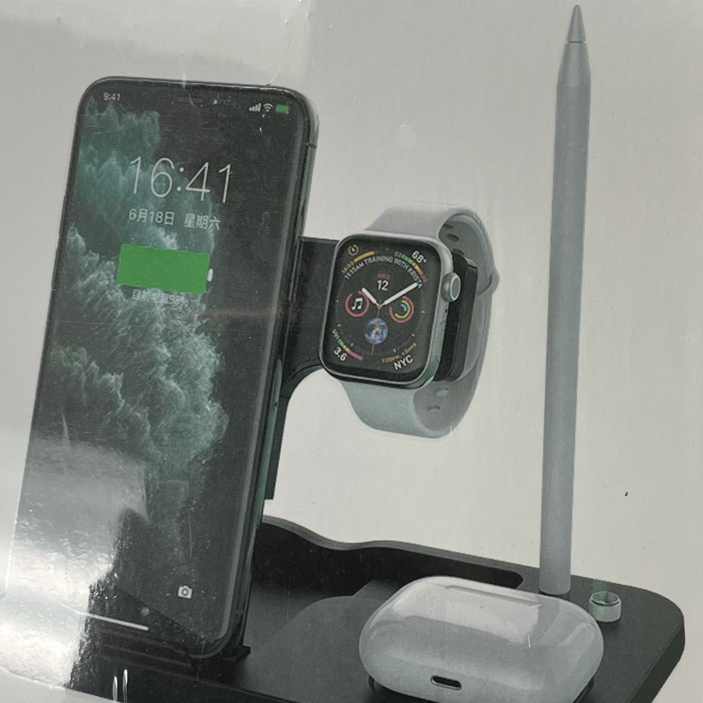 Wireless charger 4 in 1